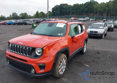 2021 Jeep Renegade Latitude 4X4 из США, поврежденный, VIN ZACNJDBBXMPM77038